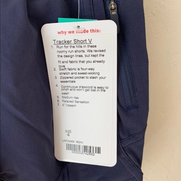 Lululemon Tracker Shorts - Picture 4 of 5